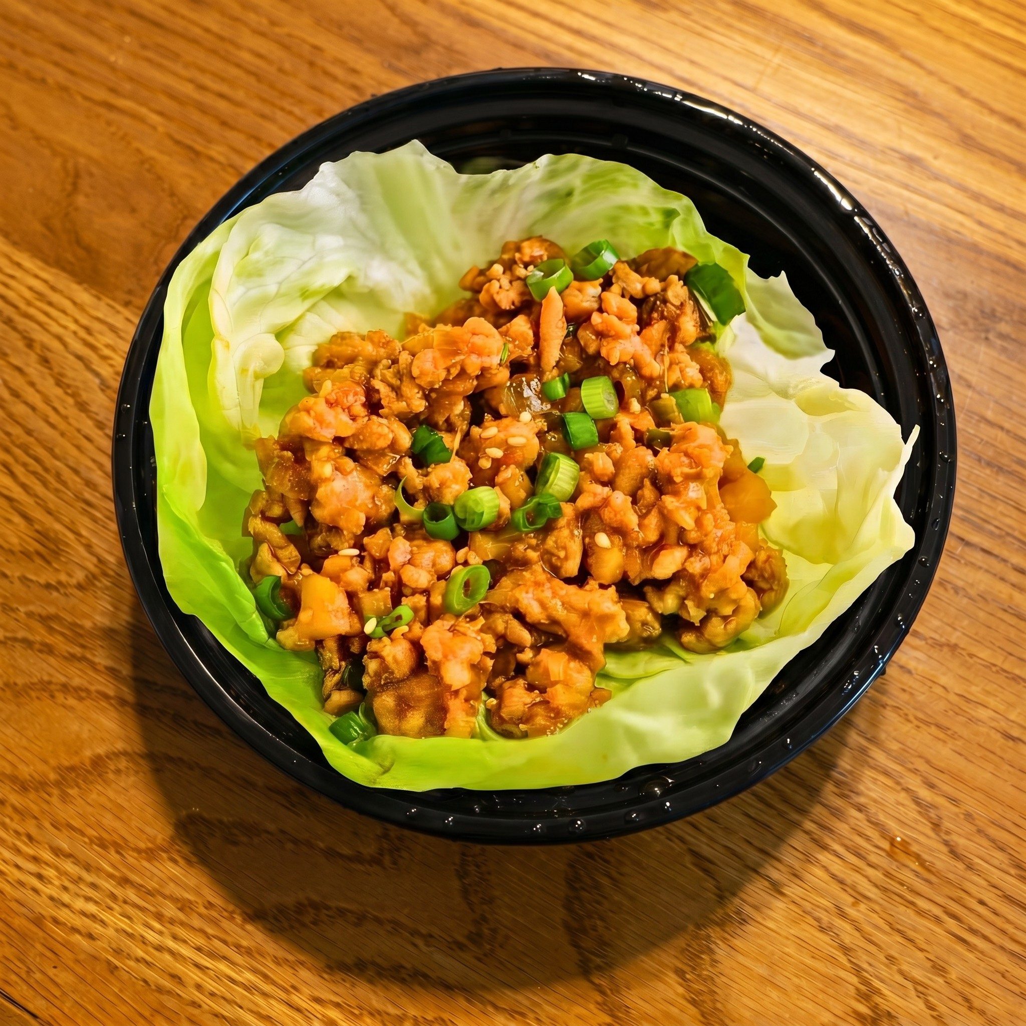 Chicken Lettuce Wrap.