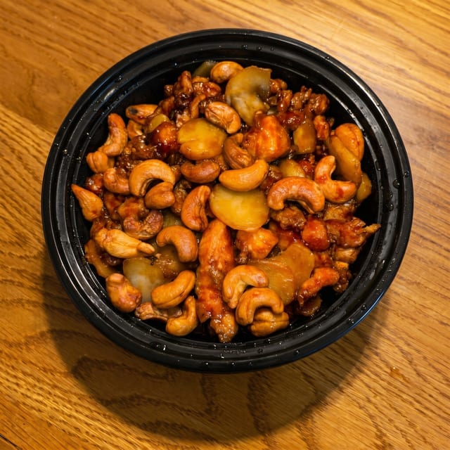Chicken with Cashew Nuts.